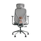  Ghế công thái học Epione ElysChair Cool Gray | Lưng lưới, Kèm tựa đầu, Xám 
