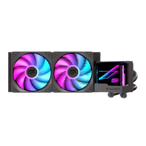  Tản nhiệt nước EINAREX Vertex Lite 240 ARGB | 240mm, ARGB, Đen 