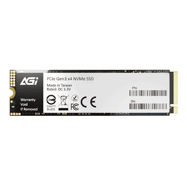  Ổ cứng SSD AGI AI198R 256GB (AGI256G80AI198R-CB) | PCIe Gen3 x4 NVMe, M.2 2280, 3D NAND 