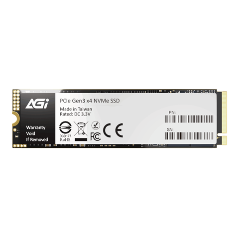 Ổ cứng SSD AGI AI198R 256GB (AGI256G80AI198R-CB) | PCIe Gen3 x4 NVMe, M.2 2280, 3D NAND