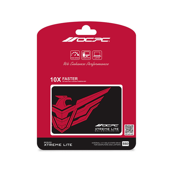  Ổ cứng SSD OCPC XTL-200 256GB (SSD25S3T256GLT) | SATA III, 2.5 inch, Đọc 500MB/s, Ghi 420MB/s 