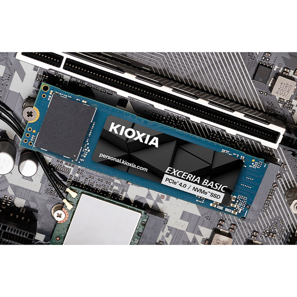  Ổ cứng SSD Kioxia Exceria Basic 2TB NVMe Gen4 (LSF10Z002TG8) | M.2 2280, PCIe Gen4 x4, 7.300 MB/s 