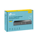  Switch TP-Link 16 Port LS1016G | Gigabit 1000Mbps, 16 Cổng, Fanless, Vỏ kim loại 
