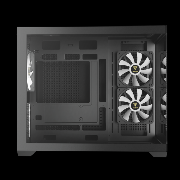  Thùng máy Gamdias GC10M V2 ARGB M-ATX (Kèm Sẵn 3F ARGB) - Đen 