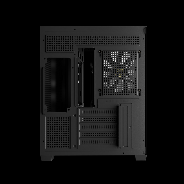  Thùng máy Gamdias GC10M V2 ARGB M-ATX (Kèm Sẵn 3F ARGB) - Đen 