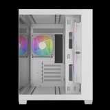 Thùng máy Gamdias GC10M V2 ARGB M-ATX (Kèm Sẵn 3F ARGB) - Trắng 