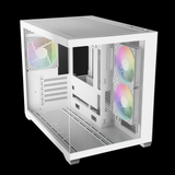  Thùng máy Gamdias GC10M V2 ARGB M-ATX (Kèm Sẵn 3F ARGB) - Trắng 