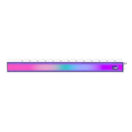 Bàn Phím Cơ Có Dây AKKO Veekos Shine60 SP White Akko Glare Magnetic Switch 