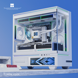 Thùng máy Case Thermalright TL-M10 Vision LCD - Trắng 