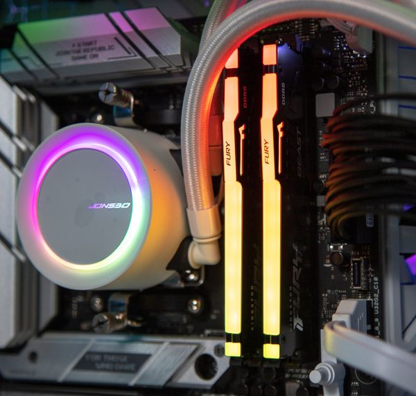  RAM PC Kingston Fury Beast 32GB RGB DDR5 | (2x16GB), 6000MHz, Intel/AMD KF560C36BBE2AK2-32WP 