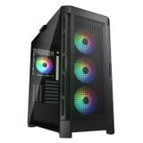  Thùng máy Cougar DuoFace Pro RGB (Kèm Sẵn 4 Fan ARGB) - Đen 