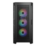  Thùng máy Cougar DuoFace Pro RGB (Kèm Sẵn 4 Fan ARGB) - Đen 
