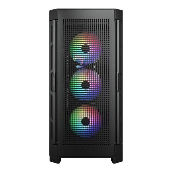  Thùng máy Cougar DuoFace Pro RGB (Kèm Sẵn 4 Fan ARGB) - Đen 
