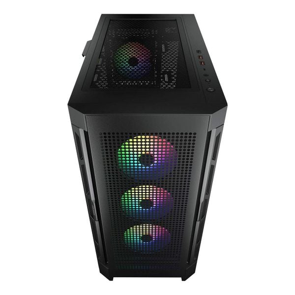  Thùng máy Cougar DuoFace Pro RGB (Kèm Sẵn 4 Fan ARGB) - Đen 