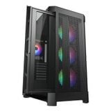  Thùng máy Cougar DuoFace Pro RGB (Kèm Sẵn 4 Fan ARGB) - Đen 