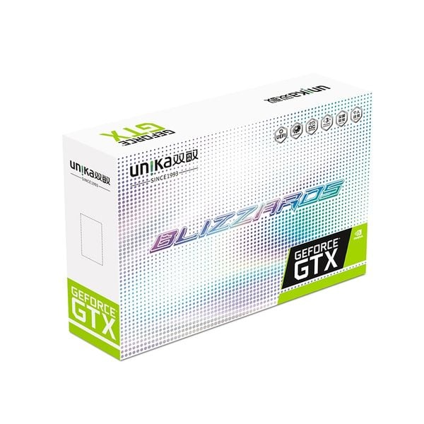  Card màn hình NVIDIA GeForce GTX 1660 Super Unika Blizzard | 6GB GDDR6, 1408 CUDA, 450W 
