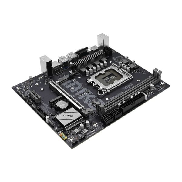  Mainboard Unika H610M.666 DDR4 | LGA 1700, mATX, 2 khe RAM 