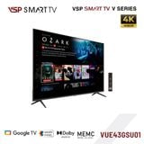  Smart Tivi VSP VUE43GSU01 | Google Tv 43" 4K Led HDR10 Dolby Digital 
