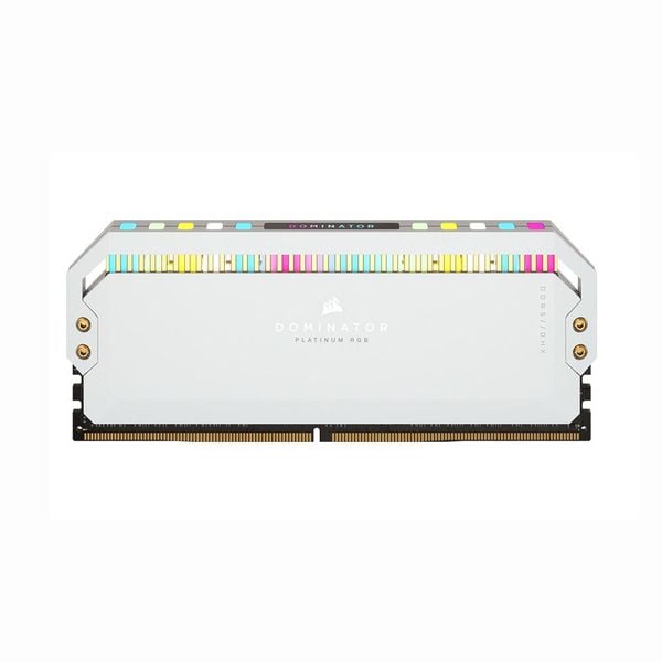  RAM PC Corsair Dominator Platinum 64GB RGB DDR5 White | (2x32GB), 5600MHz, Intel/AMD CMT64GX5M2B5600C40W 