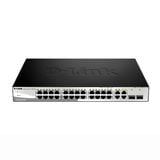  Switch 24 Port D-Link DES-1210-28, 2 SFP, 2 RJ45 Gigabit, Smart Switch 