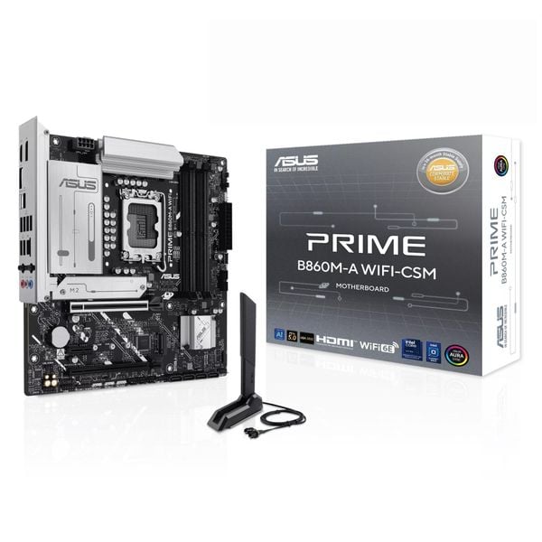  Mainboard ASUS B860M-A Wifi DDR5 | LGA 1851, mATX, 4 khe RAM 