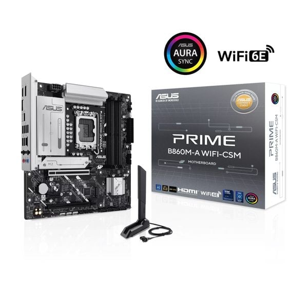  Mainboard ASUS B860M-A Wifi DDR5 | LGA 1851, mATX, 4 khe RAM 