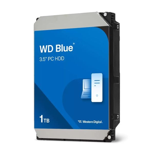  Ổ cứng HDD Western Digital Blue 1 TB | SATA III, 3.5" (WD10EARZ) 