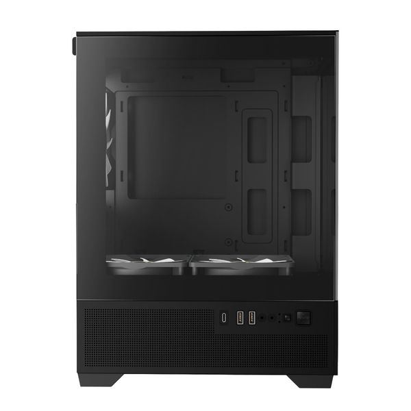  Thùng máy Gamdias Aura GC9M Elite ARGB M-ATX (Kèm Sẵn 3F ARGB) - Đen 