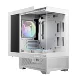  Thùng máy Gamdias Aura GC9M Elite ARGB M-ATX (Kèm Sẵn 3F ARGB) - Trắng 