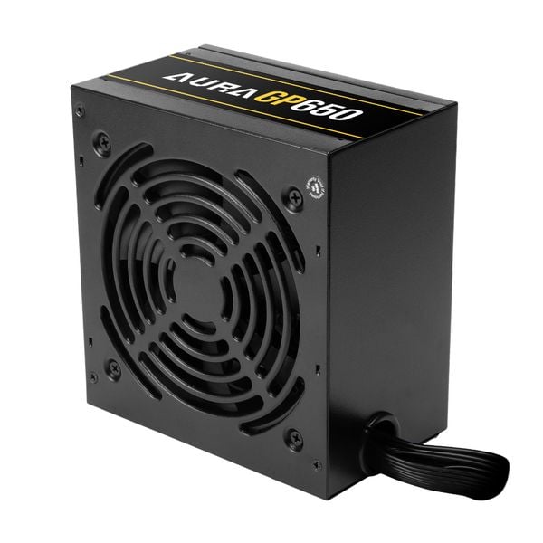  Nguồn máy tính Gamdias Aura GP650 650W ATX12V V2.4 - Đen | Non Modular, ATX 