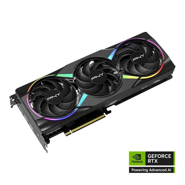  Card màn hình NVIDIA GeForce RTX 5060 Ti PNY EPIC-X RGB OC | 16 GB GDDR7, 4608 CUDA, 600W 