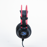  Tai nghe Gaming Xiberia K9 | Có dây, Over-ear, LED, Đen - Đỏ 