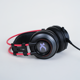  Tai nghe Gaming Xiberia K9 | Có dây, Over-ear, LED, Đen - Đỏ 