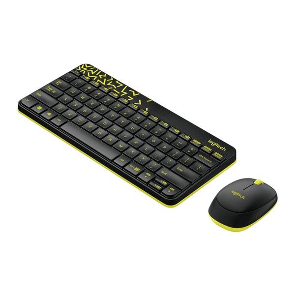  Combo phím chuột văn phòng Logitech MK240 | Wireless, Mini, Black 