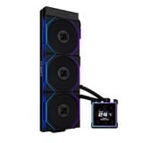  Tản Nhiệt Nước LianLi HydroShift II LCD-S 360TL Wireless Fan | Fan Viền ARGB, Đen (UNIFANLLGHS2LCDS36TB) 