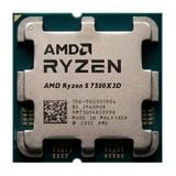  CPU AMD Ryzen 5 7500X3D |  AM5, 6 Nhân/12 Luồng, Max 4.5 GHz | No Box (100-000001904) 