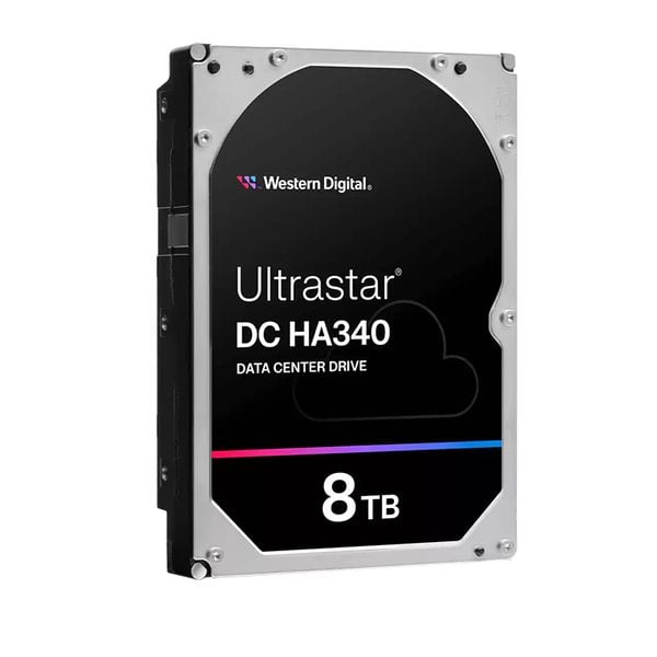  Ổ cứng HDD Western Digital Ultrastar DC HA340 8TB | SATA, 3.5" (WUS721208BLE6L4) 