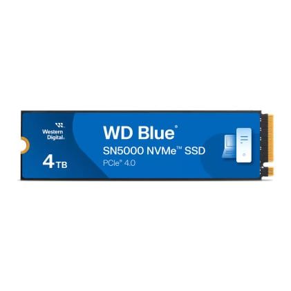  Ổ cứng SSD Western Digital Blue SN5000 4TB | PCIe Gen4 x4 NVMe, M.2 2280 (WDS400T4B0E) 