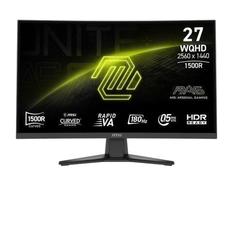  Màn hình Gaming MSI MAG 275CQF E18 | 27 inch, WQHD , 180Hz, VA, cong 