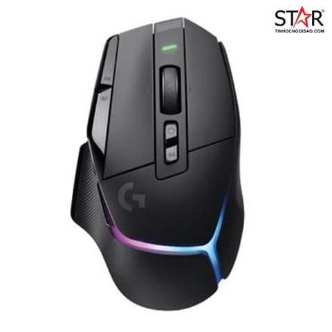 Chuột gaming Logitech G502 X Plus | Wireless 2.4Ghz, 25600 DPI, 106g, RGB, Đen