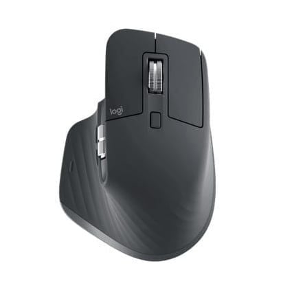  Chuột văn phòng Logitech MX Master 3S | Wireless + Bluetooth, 8000 DPI, 141g, Đen 