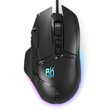  Chuột văn phòng Kludge RM502 | Có dây, 4000 DPI, 65g, RGB, Đen 