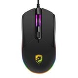  Chuột gaming Vitra LUMI GM08 | Có dây, 2400 DPI, 110g, RGB, Đen 