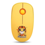  Chuột văn phòng FD L8 | Wireless 2.4Ghz, 1500 DPI, 50g, Vàng, (QT) 