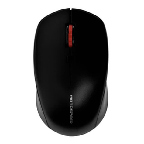  Chuột văn phòng Motospeed G40 | Wireless 2.4Ghz, 1600 DPI, 80g, Đen 