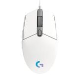  Chuột gaming Logitech G102 Gen II Lightsync | Có dây, 8000 DPI, 85g, RGB, Trắng 