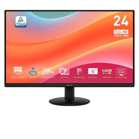  Màn hình Văn phòng MSI PRO MP242L | 24 inch, FHD, 100Hz, IPS 