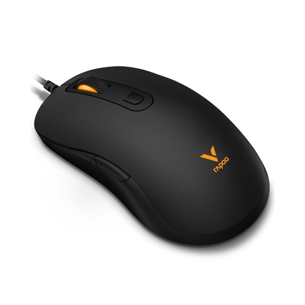  Chuột gaming Rapoo V16 Pro | Có dây, 12800 DPI, 80g, RGB, Đen 