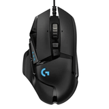  Chuột gaming Logitech G502 HERO | Có dây, 25600 DPI, 121g, RGB, Đen 