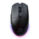  Chuột gaming DareU EM911X | Wireless 2.4Ghz, 10000 DPI, 85g, RGB, Đen 